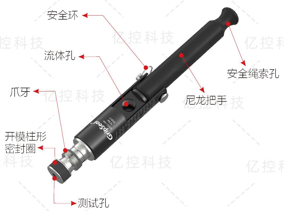 格雷希爾G35系列偏心定制氣密測試快速密封連接器的應(yīng)用