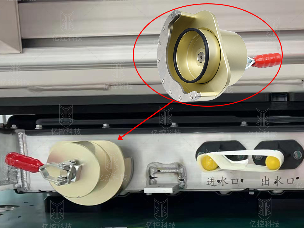 　　格雷希爾G20F系列防爆閥測(cè)試專用密封測(cè)試接頭，在新能源電池包整包氣密性測(cè)試時(shí)的應(yīng)用